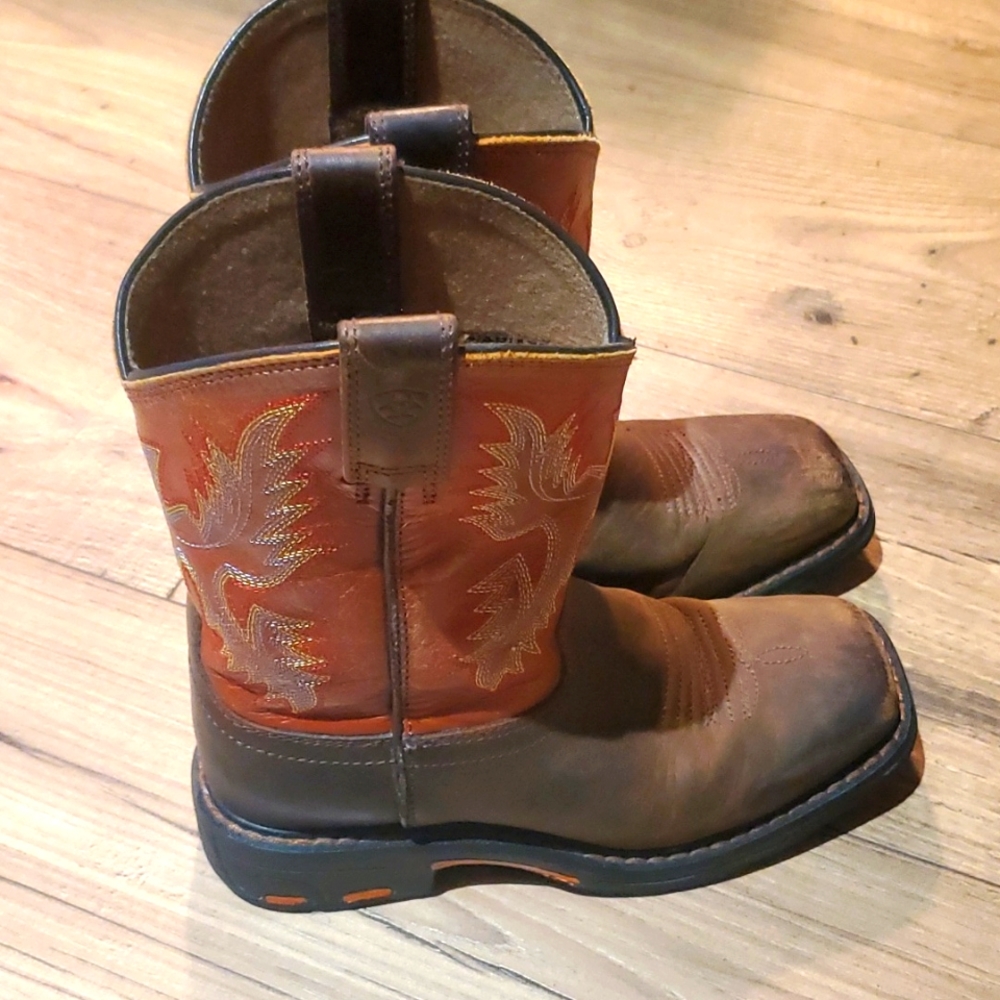Gently used boys cowboy boots!